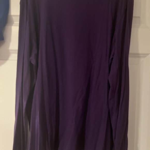 Life Is Good Purple Women's Crusher-Lite Shirt - Picture 4 of 4